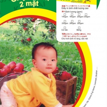 Giấy in Ảnh 2 Mặt KanSai ĐL 140