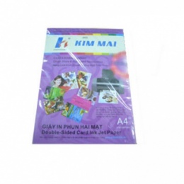 Giấy in phun 2 mặt Kim Mai A4