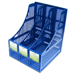 Khay 3 ngăn đứng Deli 9845