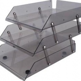 Khay hồ sơ Mica 3 tầng dày
