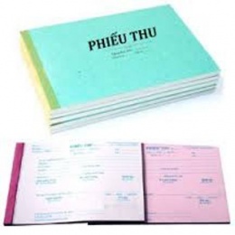 Phiếu thu 3 liên (100 tờ)