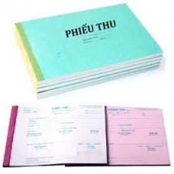 Phiếu thu 3 liên (100 tờ)