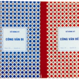 Sổ công văn đến 160tr