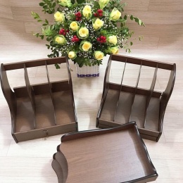 Khay 3 tầng Gỗ 5013