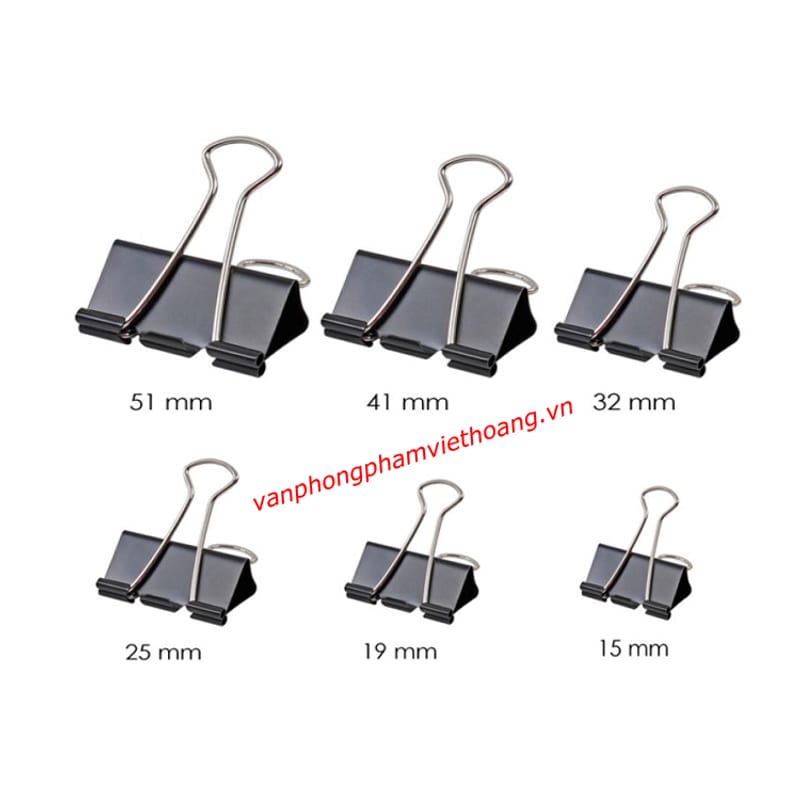 Kẹp đen DoubleA 32mm