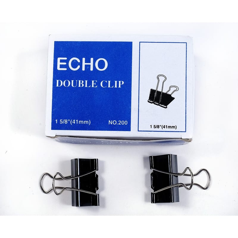 Kẹp đen DoubleA 41mm