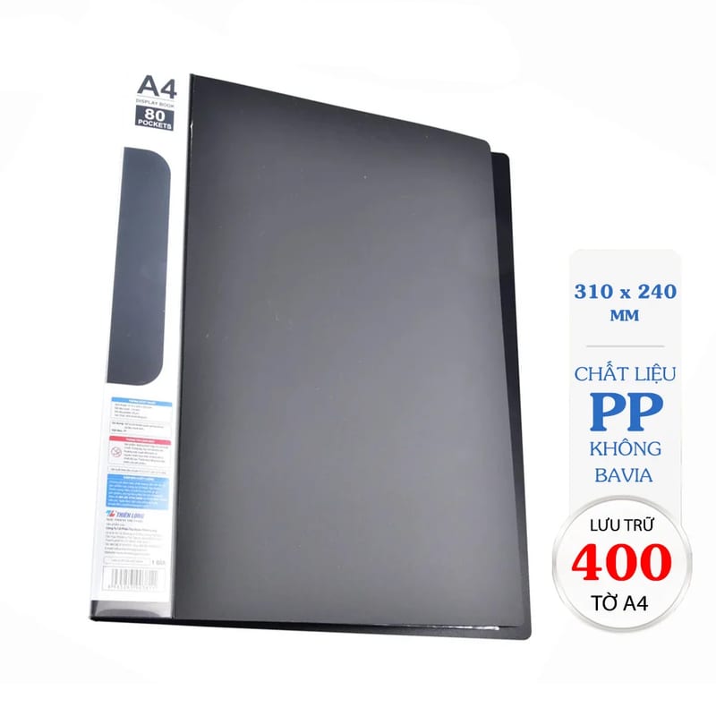 Bìa 80 lá Thiên Long A4 - DB04