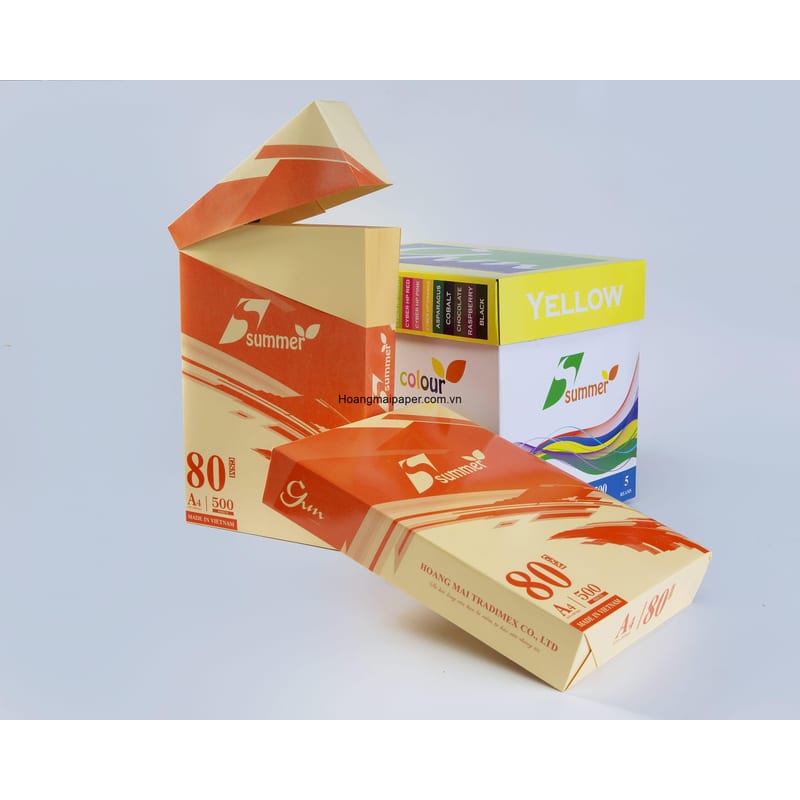 Giấy in A3 Vàng ĐL80