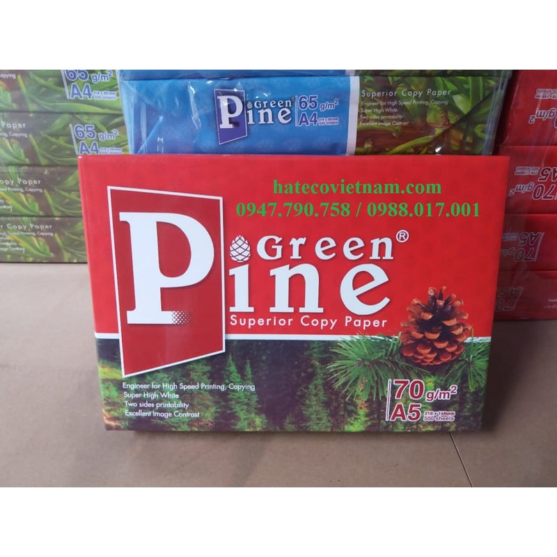 Giấy A5 Green Pine ĐL70