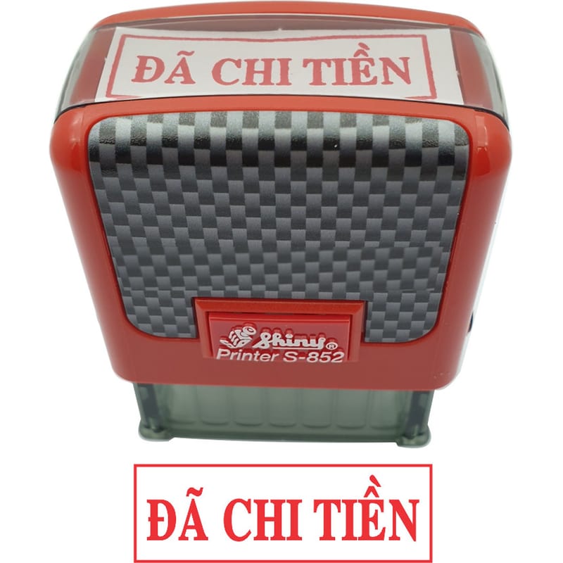 Dấu Shinny S852-ĐÃ CHI TIỀN
