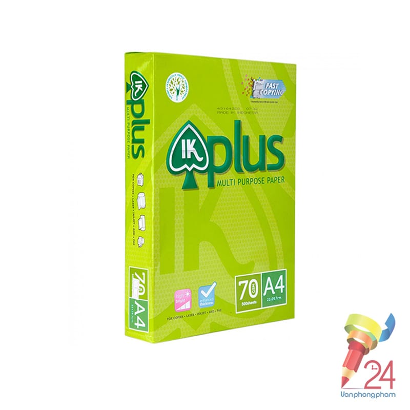 Giấy A4 IK Plus ĐL70