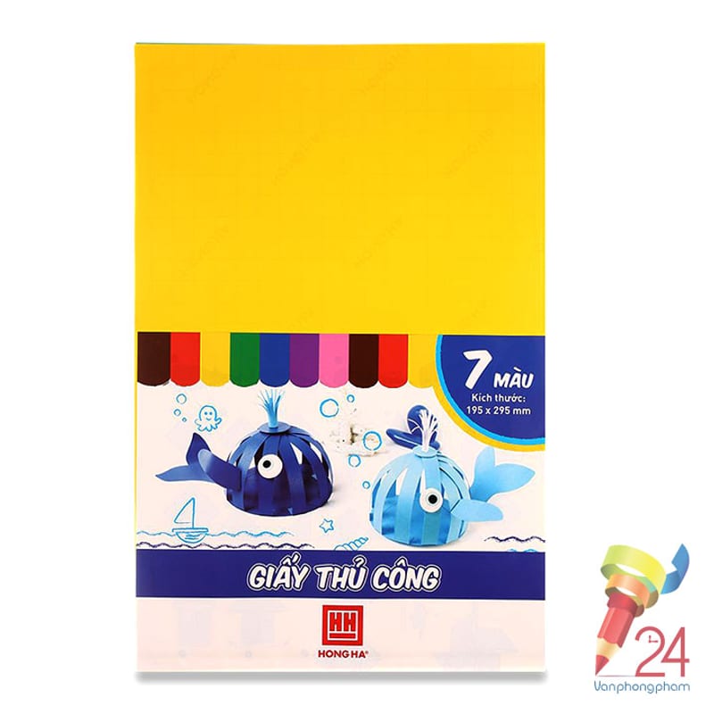 Giấy thủ công 7 màu