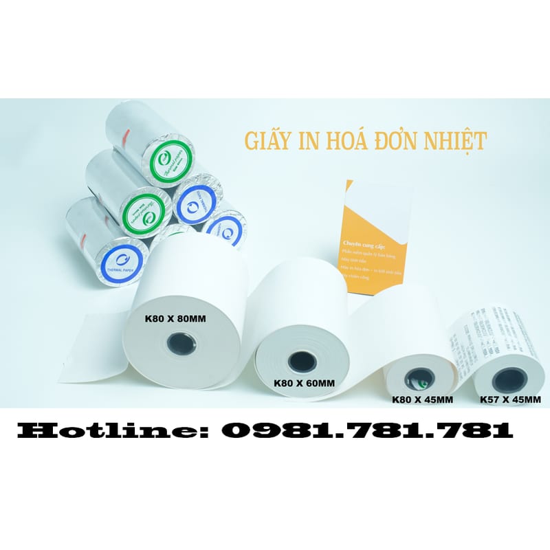 Giấy in nhiệt K80*45