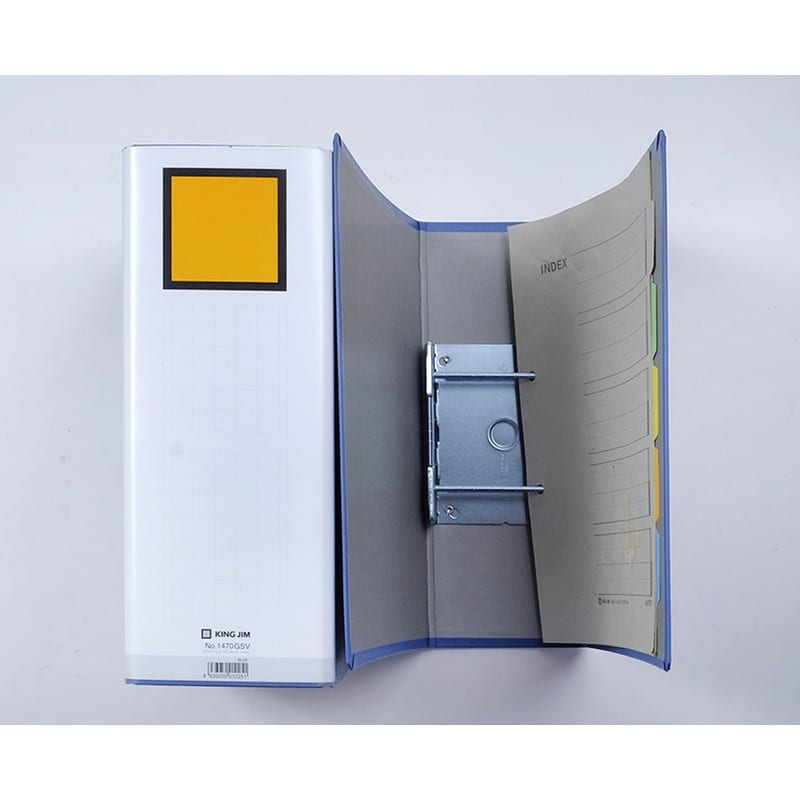 File còng ống Kingjim 1470GSV A4S 10cm