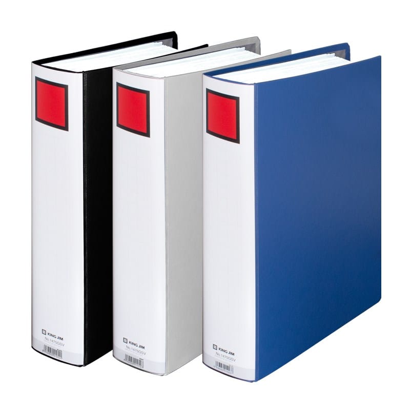 File còng ống Kingjim 1475GSV A4S 5cm
