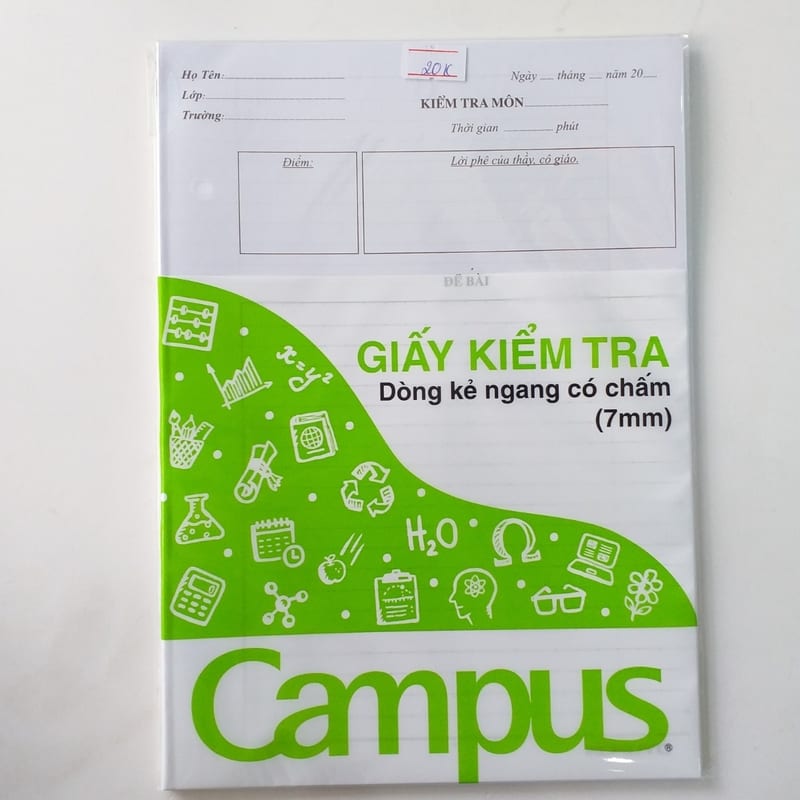 Giấy kiểm tra Campus Cấp 2 kochấm