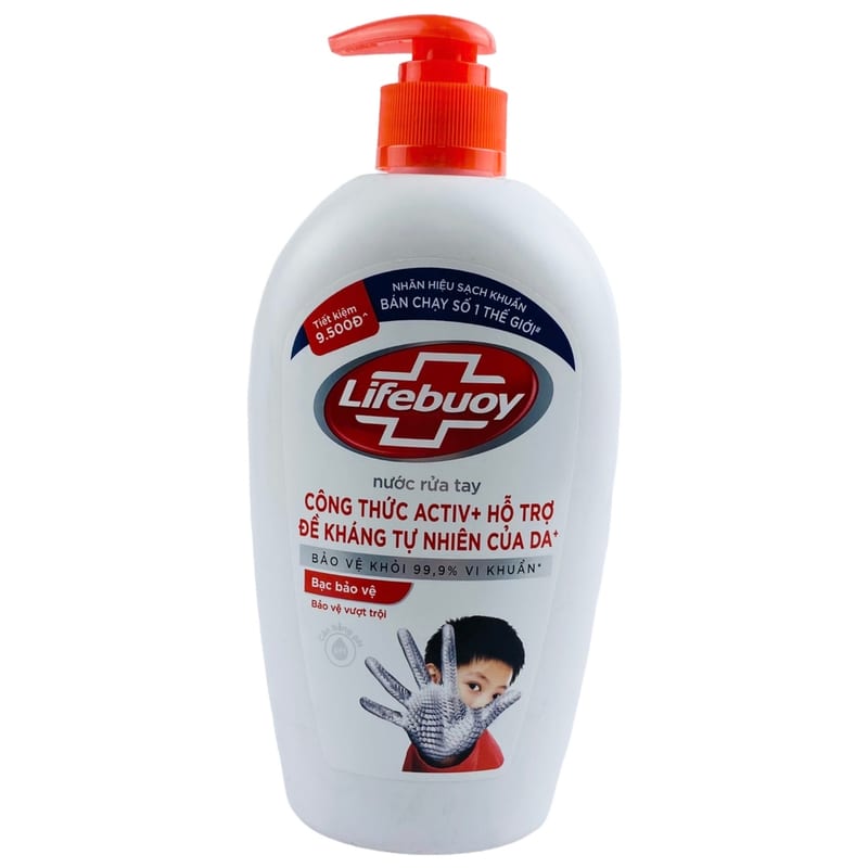 Nước Rửa Tay Lifebuoy 450g/12chai