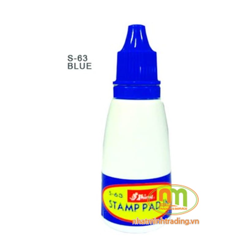Mực dấu Shinny Xanh