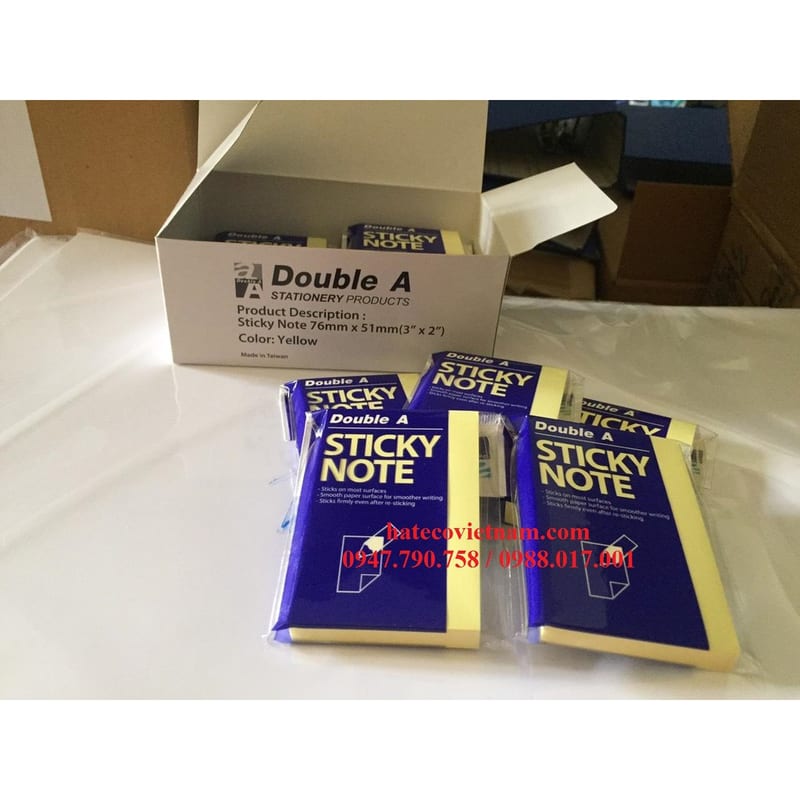 Giấy nhớ 3x2 DoubleA