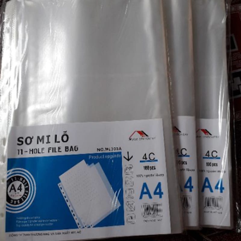 Sơ mi đục lỗ Batos 6C (100 tờ/tập)
