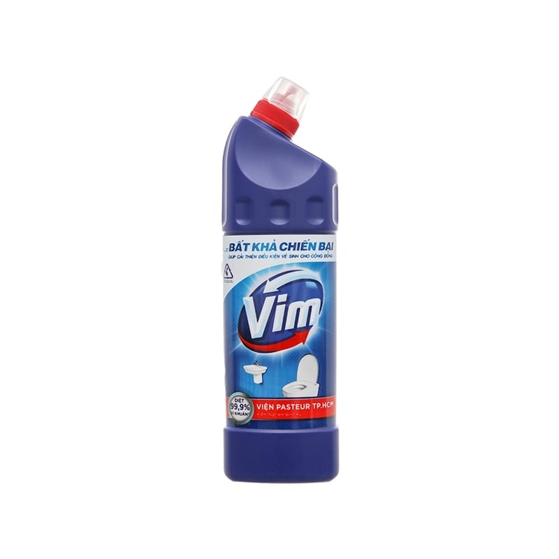 Nước Tẩy Vệ Sinh Vim xanh biển 880ml/16 chai