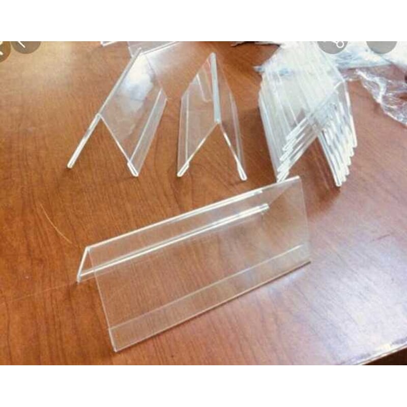 Bảng chức danh nhựa 8*20