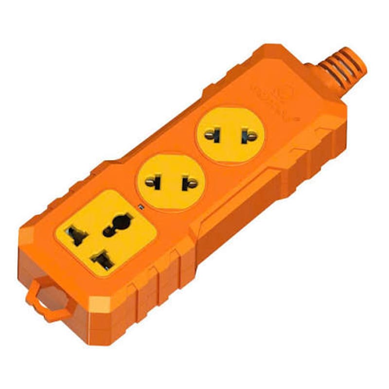 4A3-Ổ 2 cửa đa năng + 2 đơn - 2,5m-2000W
